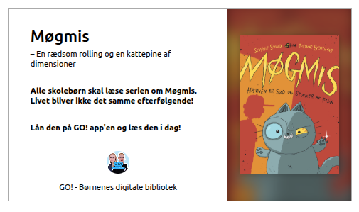 Eksempel på slide med anmeldelse skabelonen